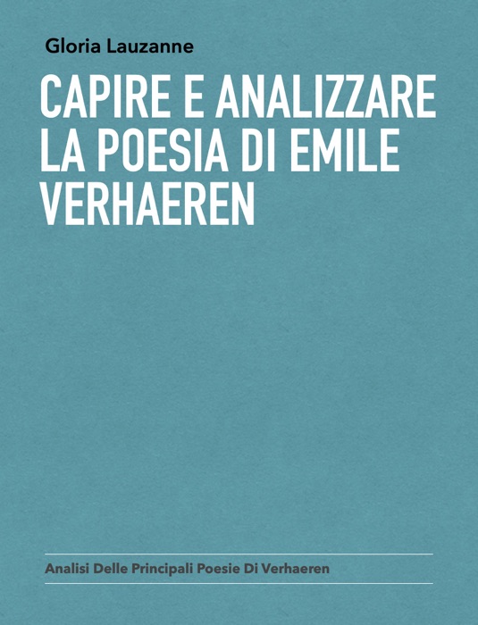 Capire e analizzare la poesia di Emile Verhaeren