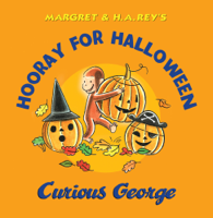 Margret Rey & H.A. Rey - Hooray for Halloween, Curious George artwork