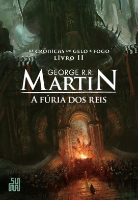 Capa do livro A Fúria dos Reis de George R.R. Martin