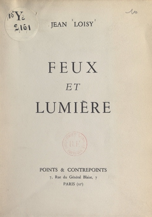 Feux et lumière