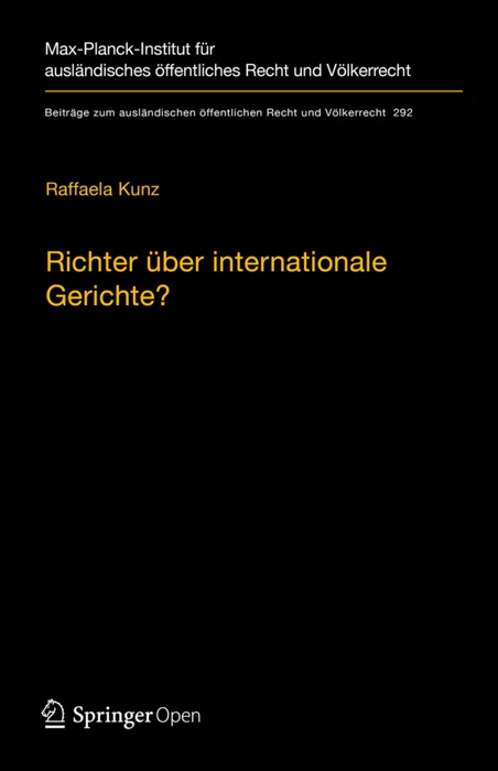 Richter über internationale Gerichte?