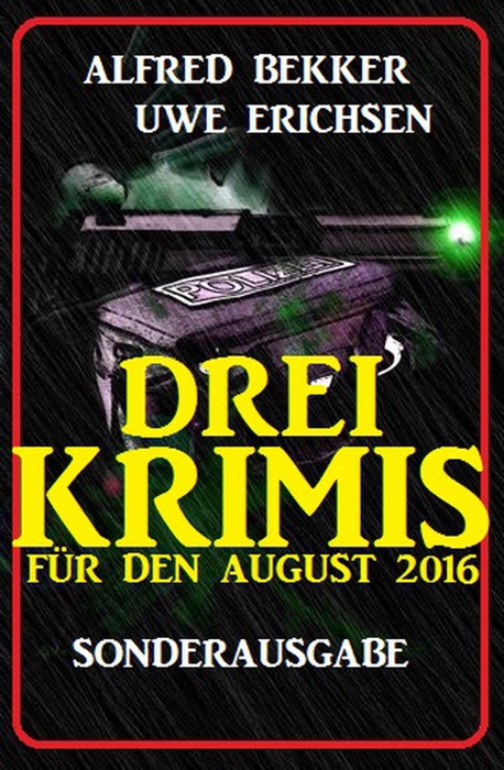 Sonderausgabe Drei Krimis für den August 2016