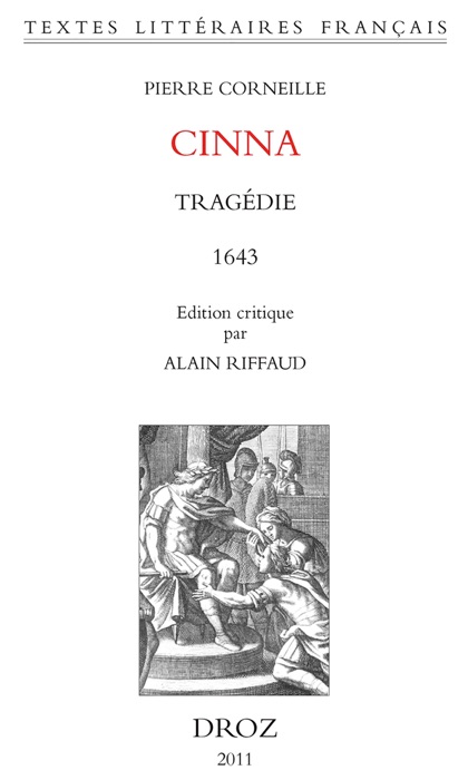 Cinna. Tragédie 1643