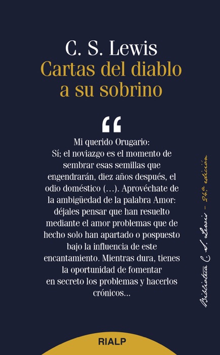 Cartas del diablo a su sobrino