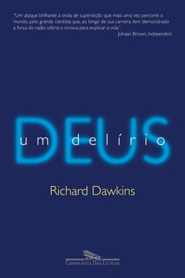 Capa do livro O Deus Delírio de Richard Dawkins