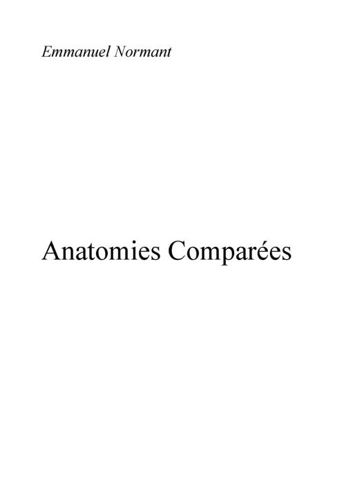 Anatomies Comparees