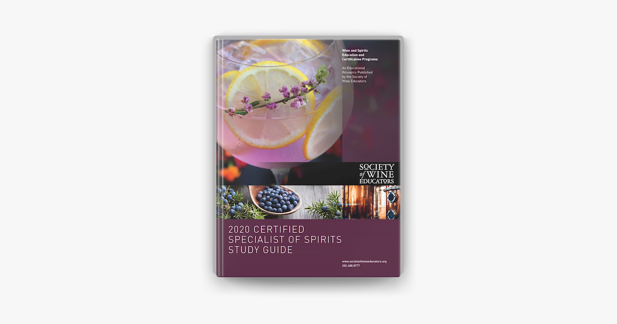 2020 Certified Specialist Of Spirits Study Guide On Apple Books