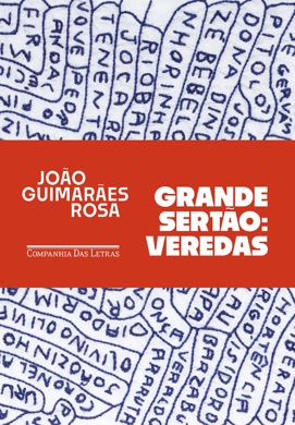 Capa do livro O Grande Sertão: Veredas de João Guimarães Rosa