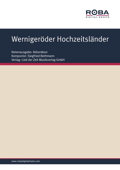 Wernigeröder Hochzeitsländer