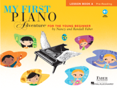 My First Piano Adventure: Lesson Book A with CD - Nancy Faber & Randall Faber