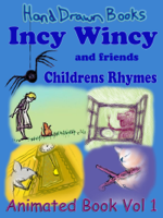 Hand Drawn Books - Incy Wincy and Friends artwork