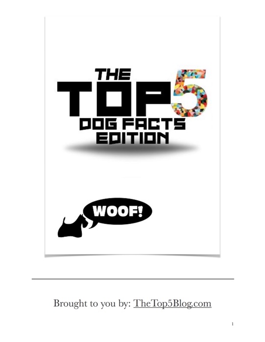 The Top 5 Blog: Dog Edition