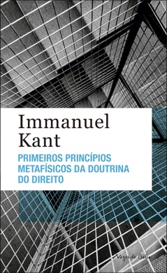 Capa do livro A Doutrina do Direito de Immanuel Kant