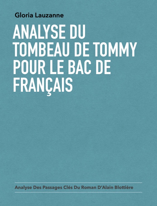 Analyse du Tombeau de Tommy pour le Bac de Français
