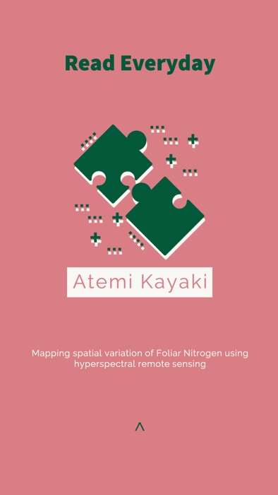 Mapping spatial variation of Foliar Nitrogen using hyperspectral remote sensing