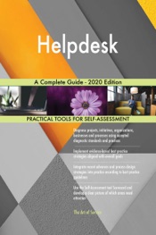 Download Helpdesk A Complete Guide - 2020 Edition