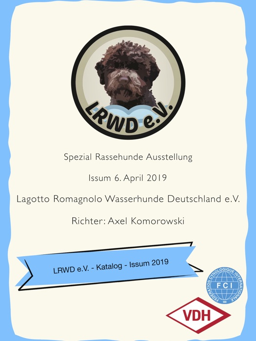 Katalog Spezial-Rassehunde-Ausstellung Issum 2019