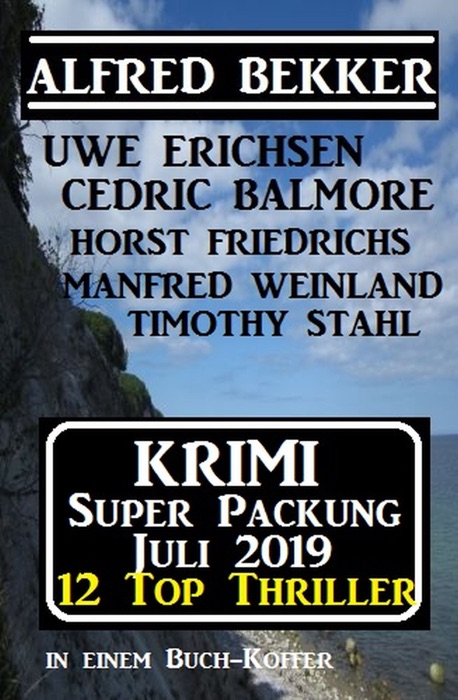 Krimi Super Packung Juli 2019 - 12 Thriller in einem Buch-Koffer