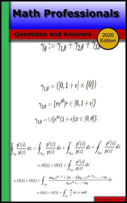 Math Professionals: Questions and Answers (2020 Edition)