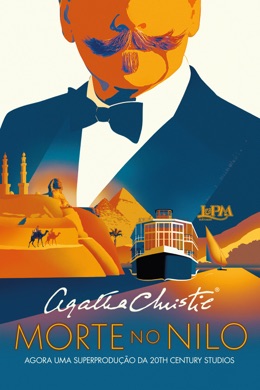 Capa do livro A Morte no Nilo de Agatha Christie