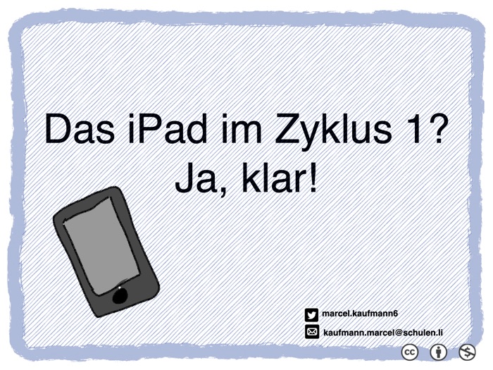 Das iPad im Zyklus 1