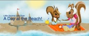 Little Squirrel and Gran A Day at the Beach