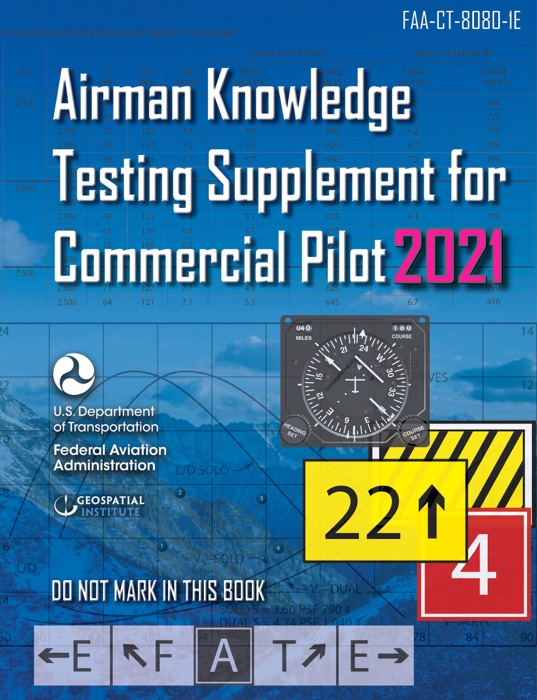 FAA-CT-8080-1E Airman Knowledge Testing Supplement for Commercial Pilot