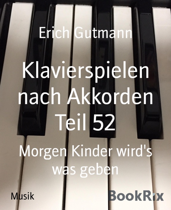 Klavierspielen nach Akkorden Teil 52