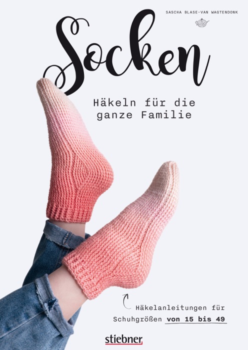 Socken häkeln für die ganze Familie.