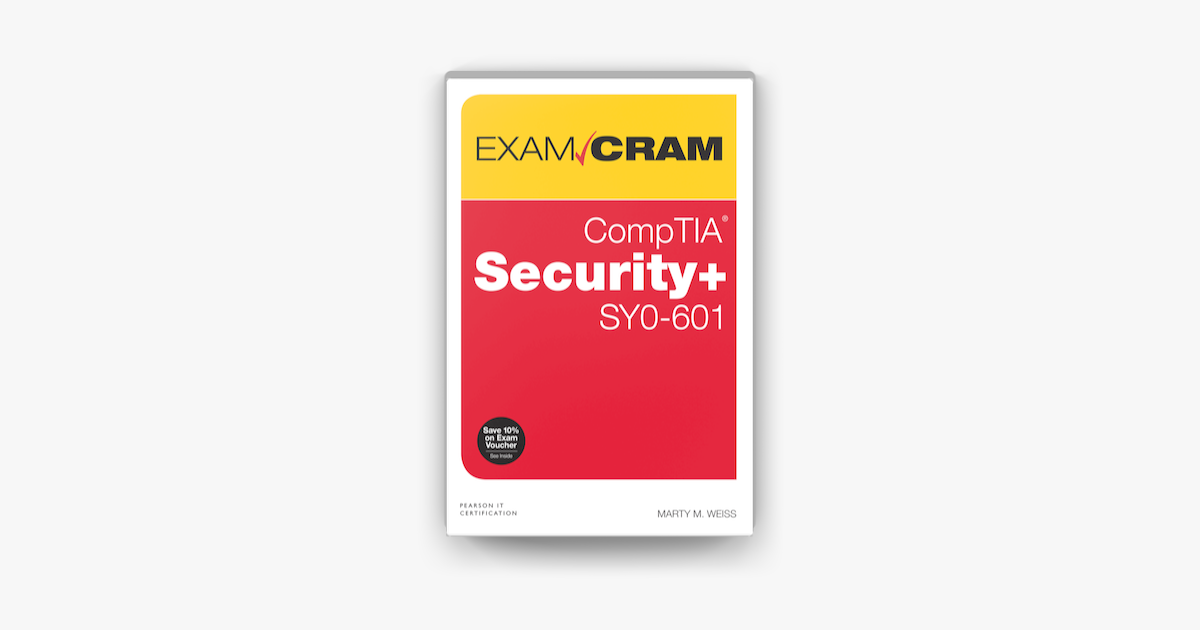 CompTIA Security+ SY0-601 Exam Cram on Apple Sns-Brigh10