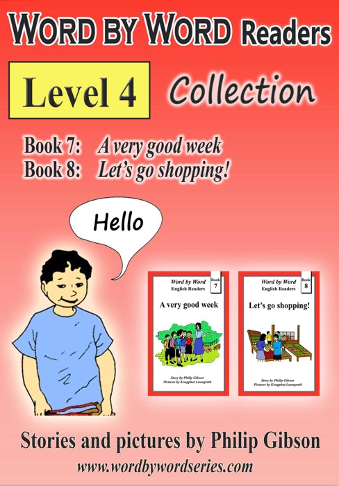 Word by Word Graded Readers for Children (Book 7 + Book 8)