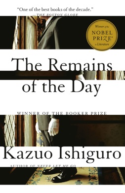 Capa do livro The Remains of the Day de Kazuo Ishiguro