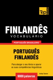 Book's Cover ofVocabulário Português Brasileiro-Finlandês: 9000 Palavras