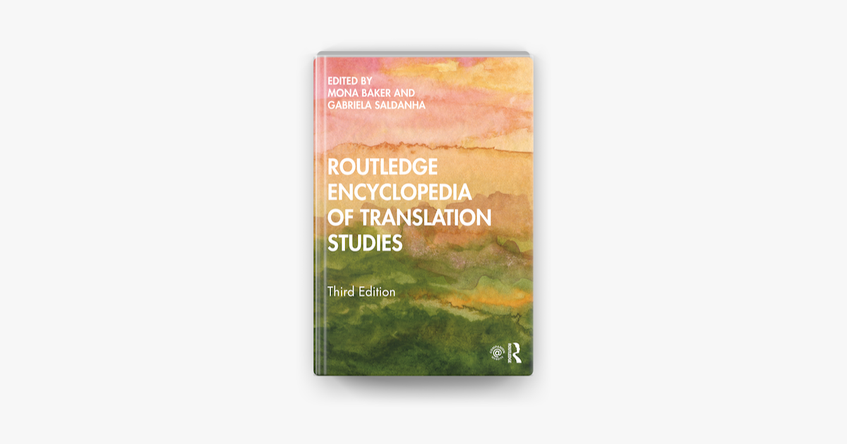  apple books routledge encyclopedia of translation studies 