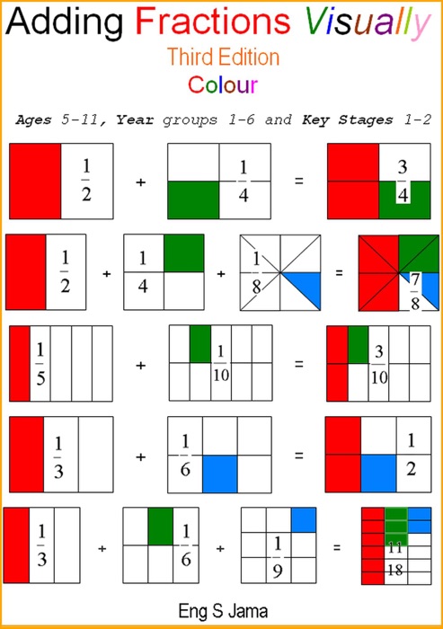 Adding Fractions Visually Third Edition Colour