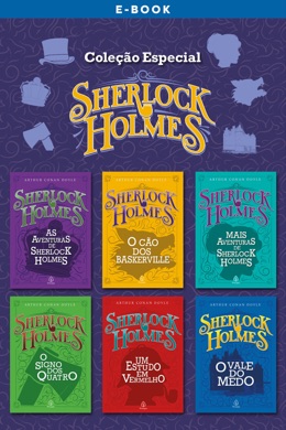 Capa do livro Sherlock Holmes - As Investigações de Arthur Conan Doyle