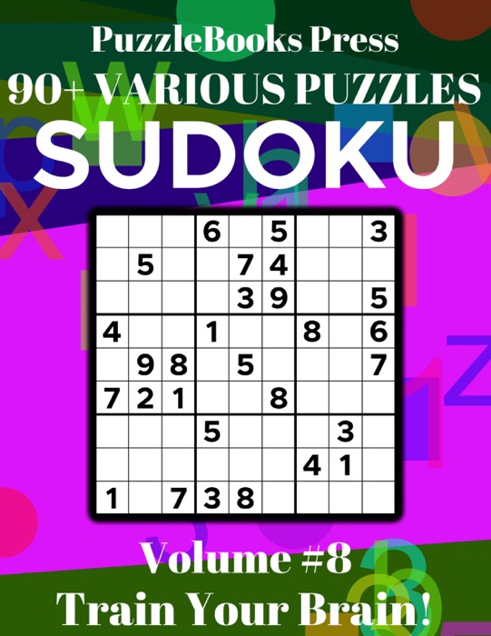 PuzzleBooks Press Sudoku – Volume 8