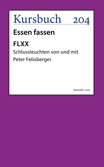 FLXX 6  Schlussleuchten von und mit Peter Felixberger