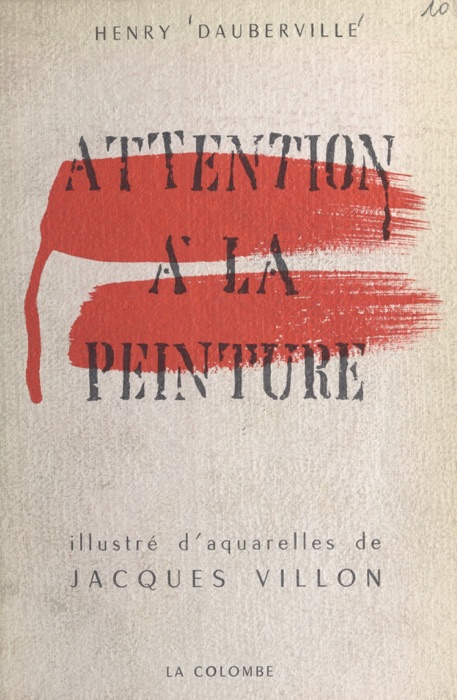 Attention à la peinture