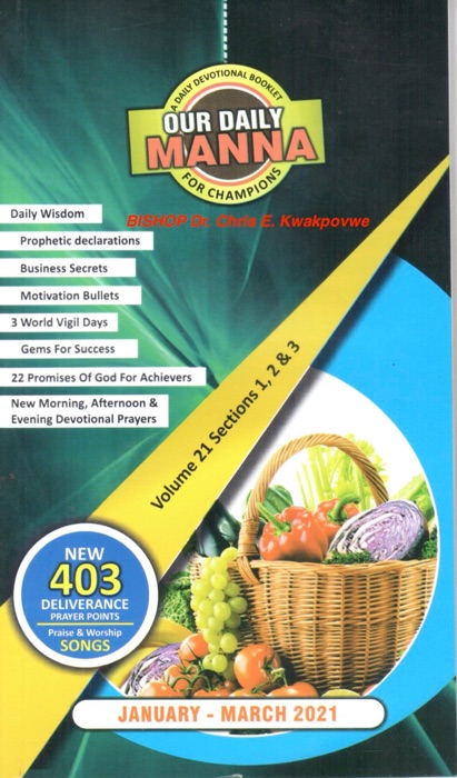 Our Daily Manna January - March 2021
