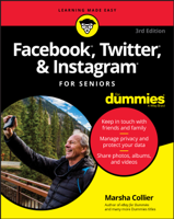 Marsha Collier - Facebook, Twitter, and Instagram For Seniors For Dummies artwork
