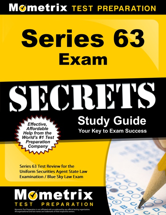 Series 63 Exam Secrets Study Guide:
