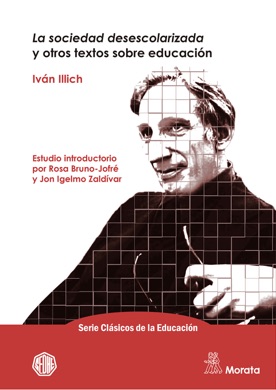 Capa do livro A Sociedade Desescolarizada de Ivan Illich