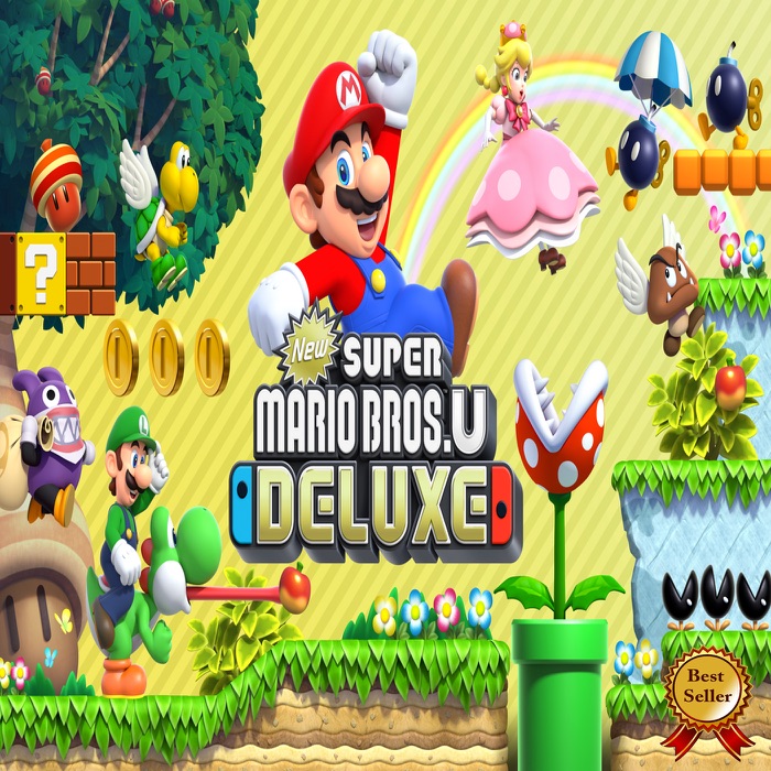 New Super Mario Bros U Deluxe The Complete Tips- A-Z Walkthrough - Tips & Tricks and More!