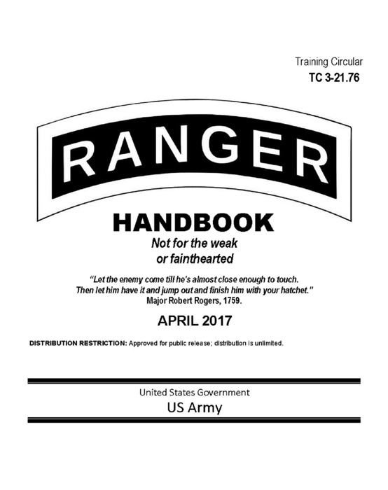 Training Circular TC 3-21.76 Ranger Handbook April 2017