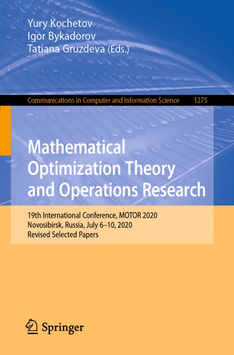 DOWNLOAD ~ Mathematical Optimization Theory and Operations Research ...