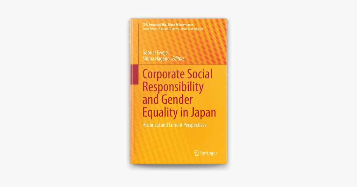 Corporate Responsibility and Gender Equality in Japan on Apple Books