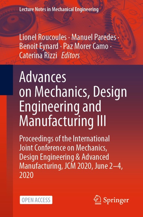 Advances on Mechanics, Design Engineering and Manufacturing III