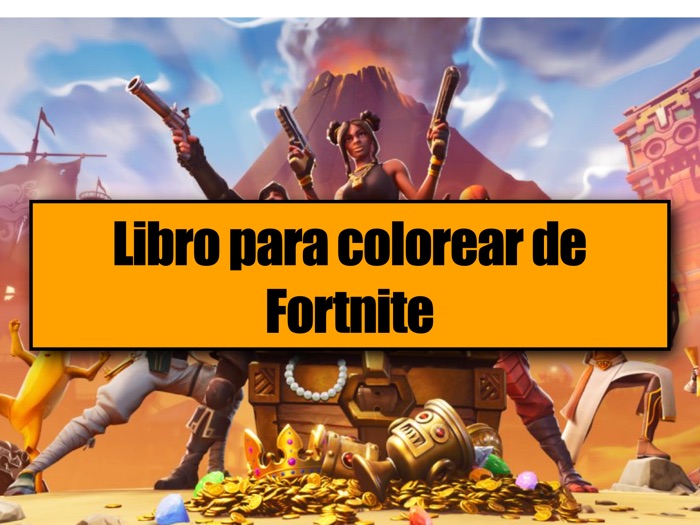 Libro para colorear de Fortnite