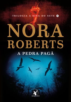 Capa do livro A Pedra Pagã de Nora Roberts